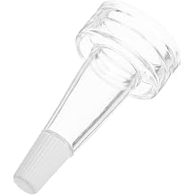 Gatuida 20pcs Shunt Bottle Caps Dispenser Vial Bottle Sealing Cap Ampoule Soft Tube Dropper Eyedropper Caps Clear Ampoule Splitter Cap Ampoule Dropper Cap Cosmetic Vial Lid PVC Transparent