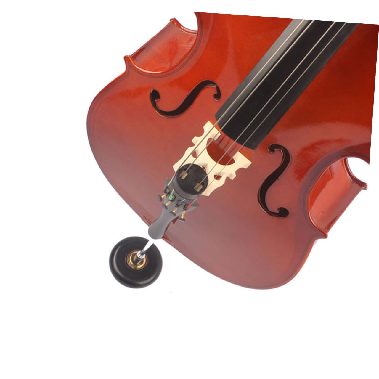 Gatuida Ebenholz Cellozubehör Set für Holzcellos Cellozubehör mit Verschiedenen Farben Werkzeuge zur Pflege von Ebenholz-cellos Zufällige Farbe