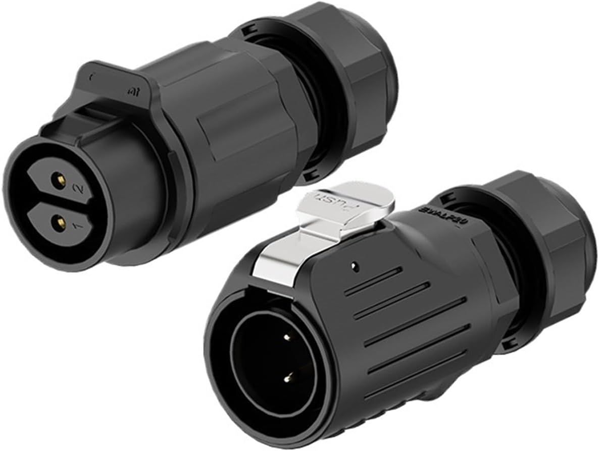 Aviation connector LP20 male and female docking 2-12 core welding plastic waterproof power aviation connector(EW-LP20-12P 5A)