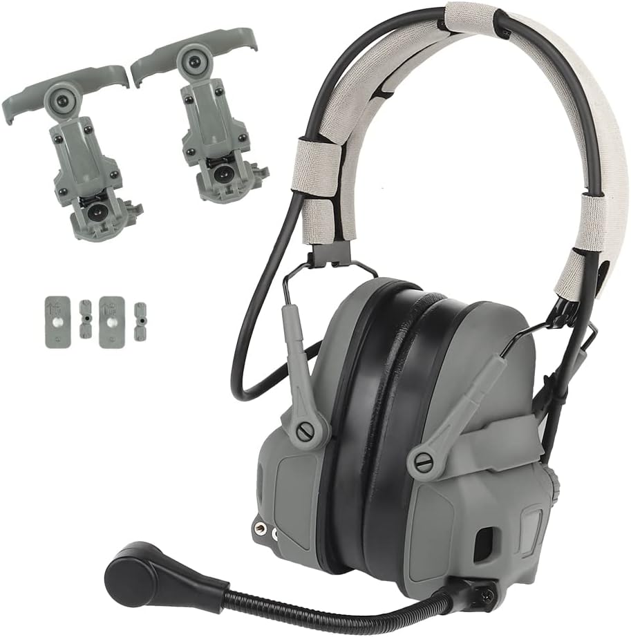 Hunting Headset Shooting Noise Reduction Headset for OPS Core ARC and Wendy Helmet