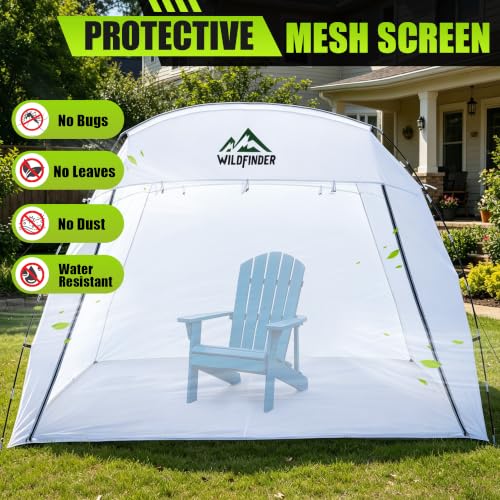 WildFinder Portable Paint Booth 10x7x6.3ft, tienda para pintar en spray miniatura 3