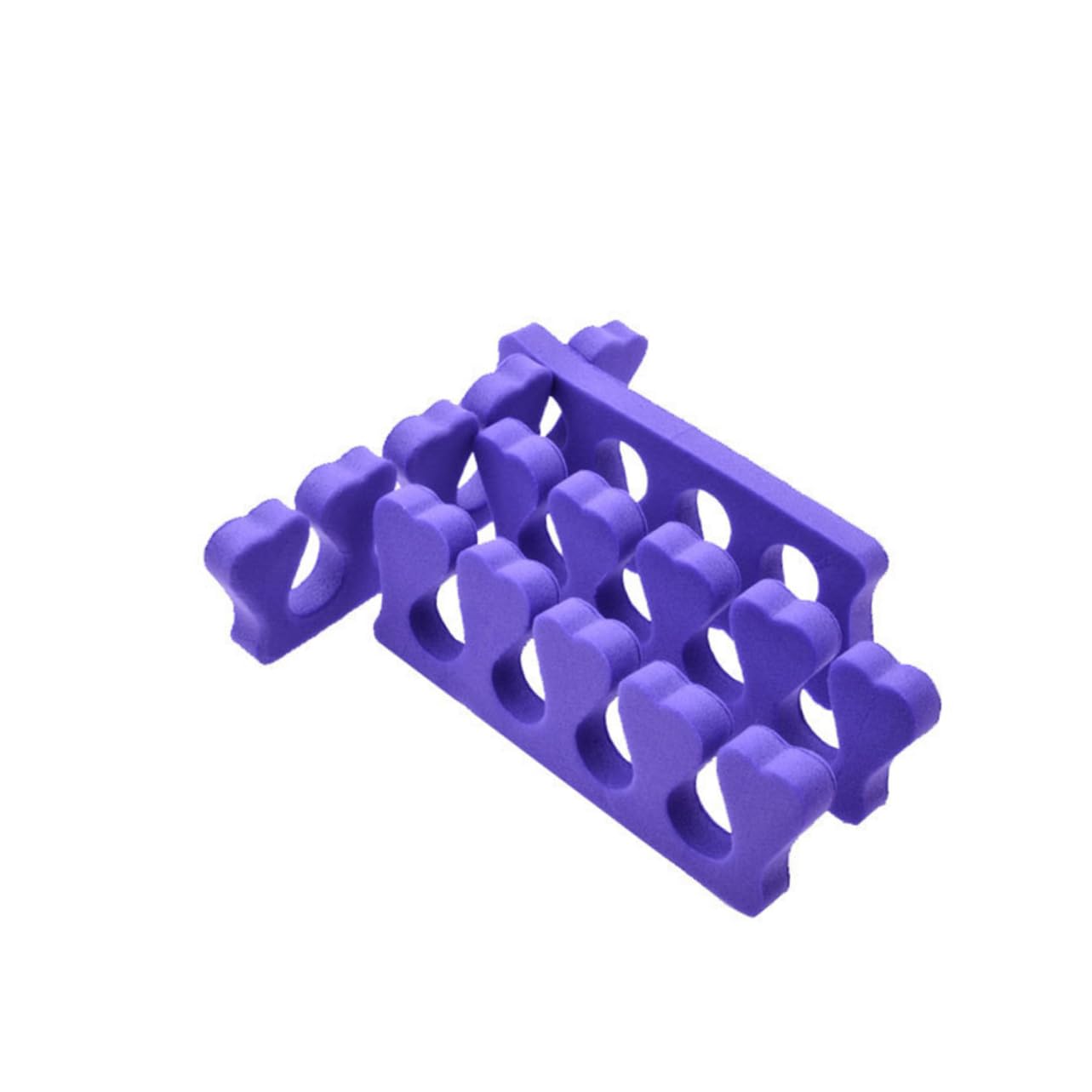 Housoutil Finger Divider for Nails Nail Polish Finger Separator Women Manicure Tools Nail File Separator Files Random Color