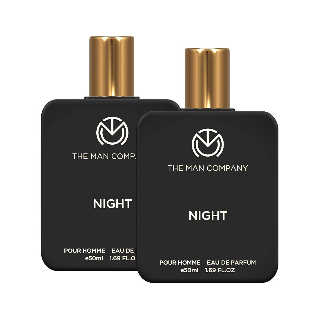 The Man Company Night Perfume for Men - 2 * 50ml | Premium Long-Lasting Fragrance | Citrusy, Exotic & Woody | Gift For Men | Date Night Body Spray-image-36
