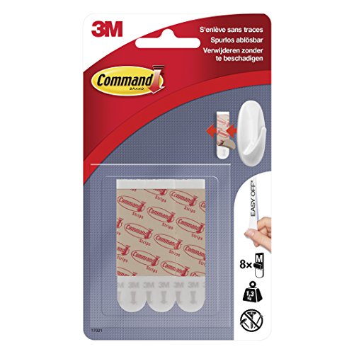 Command Languettes Repositionnables, 8 Languettes Moyennes 1,3 kg