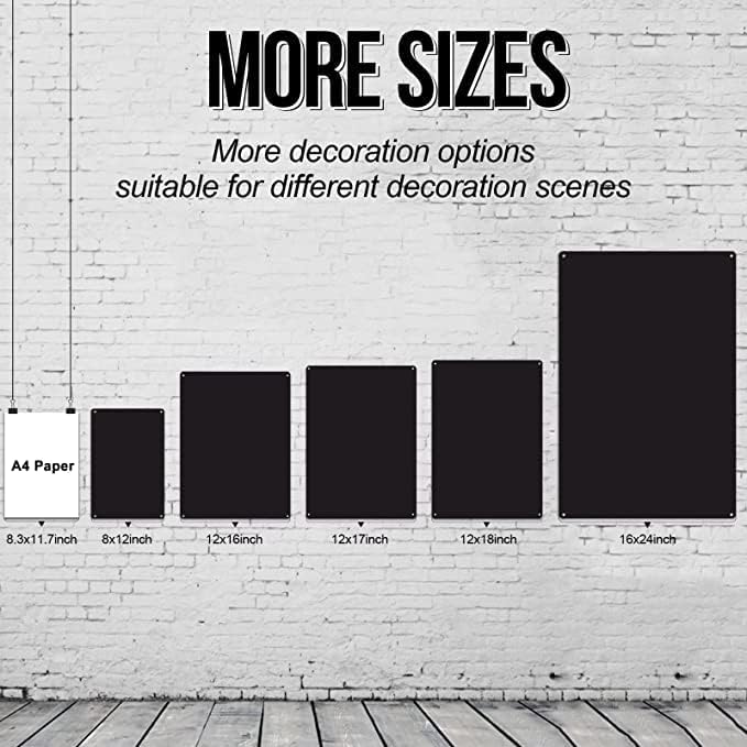 Miniatura 2 de Carteles de metal con conocimiento de tortuga de carey de biología, decoración de pared para aula, pósteres de estaño, placas educativas para