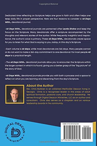 40 Days With... The Gospel of Matthew Volume 2: A 40 Day Biblical Devotional Journal: Study Reflect Discern Pray - Image 2