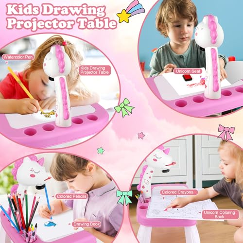 Hoarosall CGS-DRAWDESK-01 Drawing Projector For Kids thumb #4