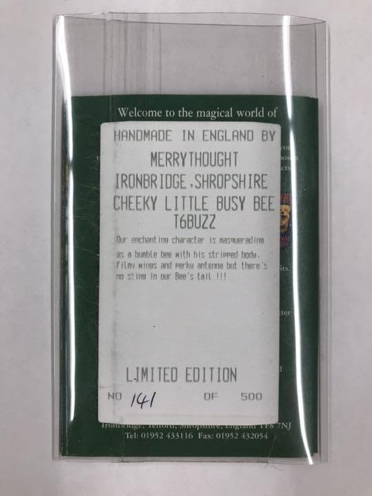 Amazon.co.jp: 500体限定 メリーソート チーキー LITTLE BUZZY BEE