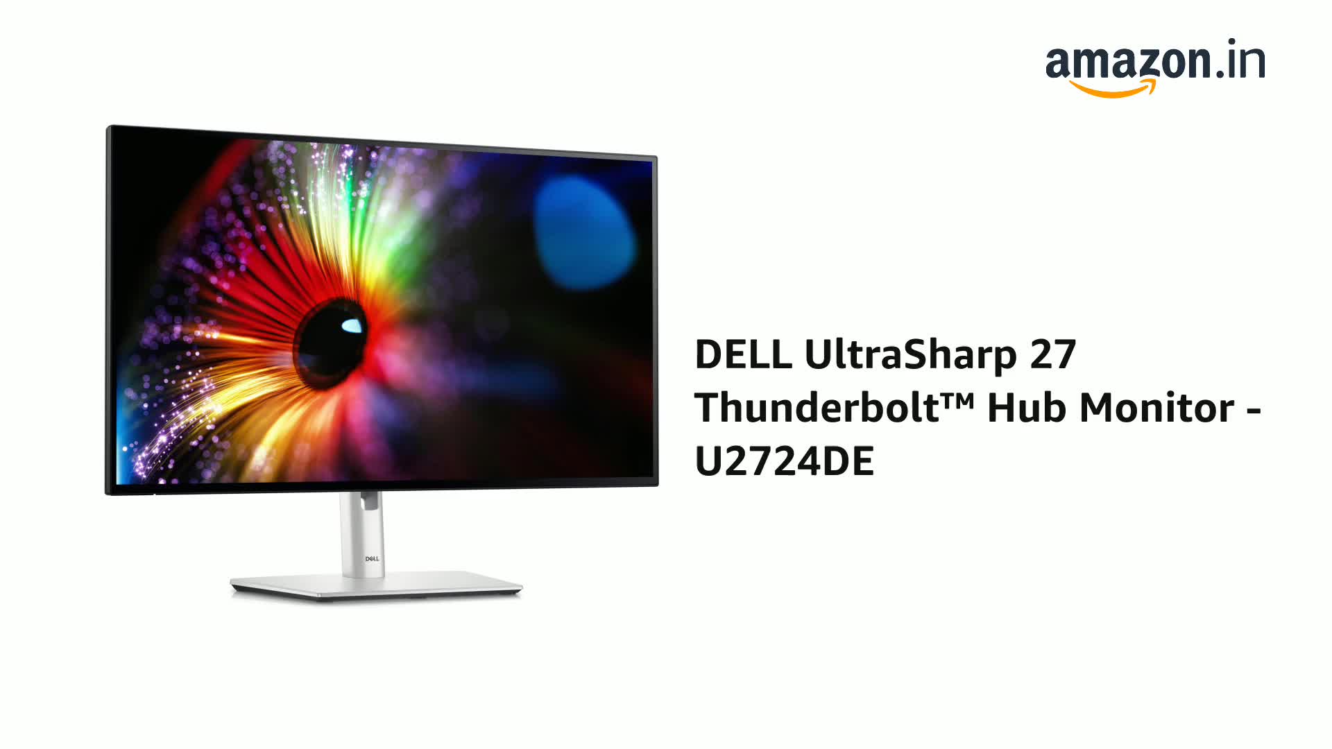DELL Ultrasharp 27 InchesThunderbolt Hub LCD Monitor - U2724DE