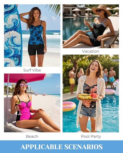 Image of Talisea Women's Underwire Tummy Control Swimsuit Top with Push Up - No Bottom Included