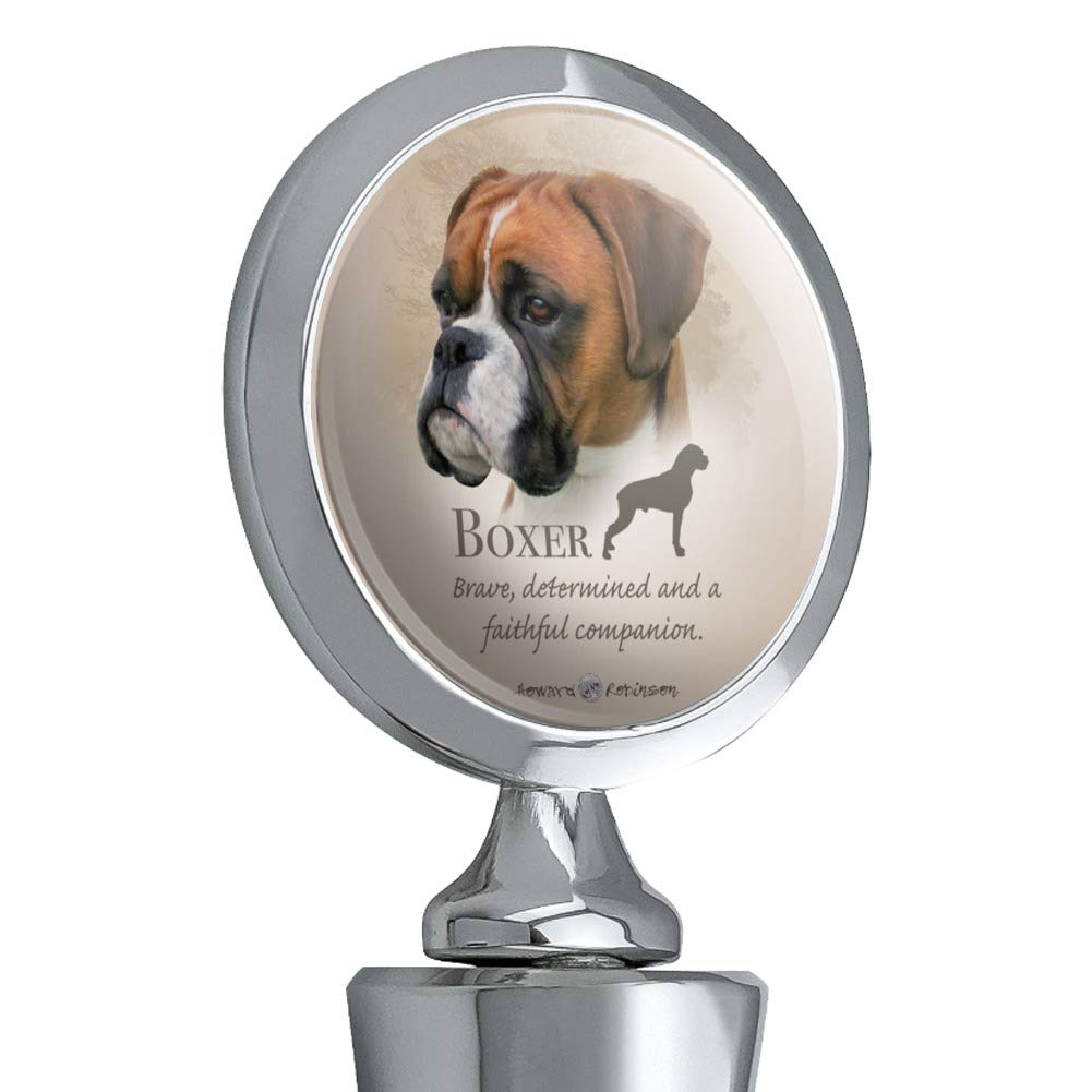 Boxer Dog Breed Wine Bottle Stopper