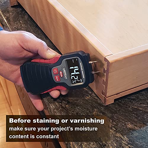 Calculated Industries 7445 Accumaster Duo Pro Pin & Pinless Moisture Meter Detects Hidden Leaks And Moisture thumb #8
