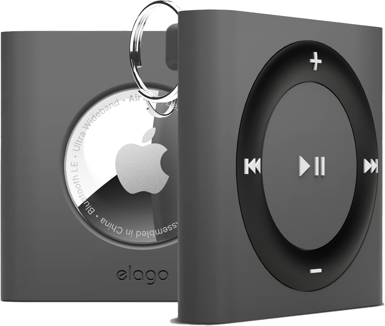 【elago】 AirTag 2 1 対応 ケース レトロ デザイン 薄型 傷防…