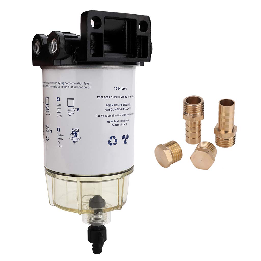 Buy S3213 Marine Fuel Water Separator Filter 3/8 Inch NPT Port for