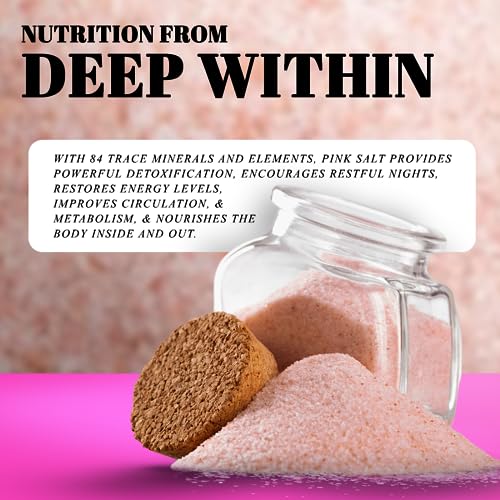 Image of Malikaz' The Royale Taste Premium Himalayan Pink Rock Salt Powder - 2 Kg Jar (Pack of 2)