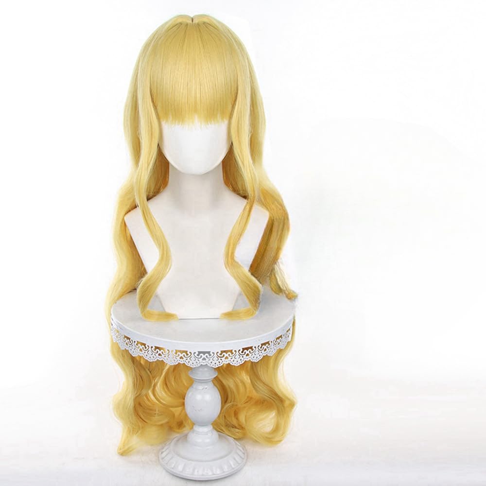 Amazon.co.jp: コスプレウィッグ 真城りま スーパーロング カーリー