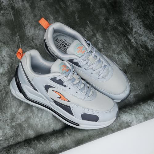 Image of ASIAN Powerkick-21 Men's Sporty Sneakers | Stylish Sports Shoes with Comfort for Boys | Lightweight Sole & Durable Grip, Perfect for Casual, Gym, Walking