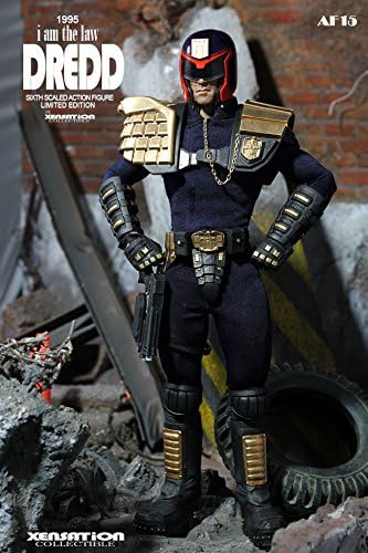 Xensation AF15 1/6 Scale Sylvester Stallone Judge Dredd 12" Action Figure
