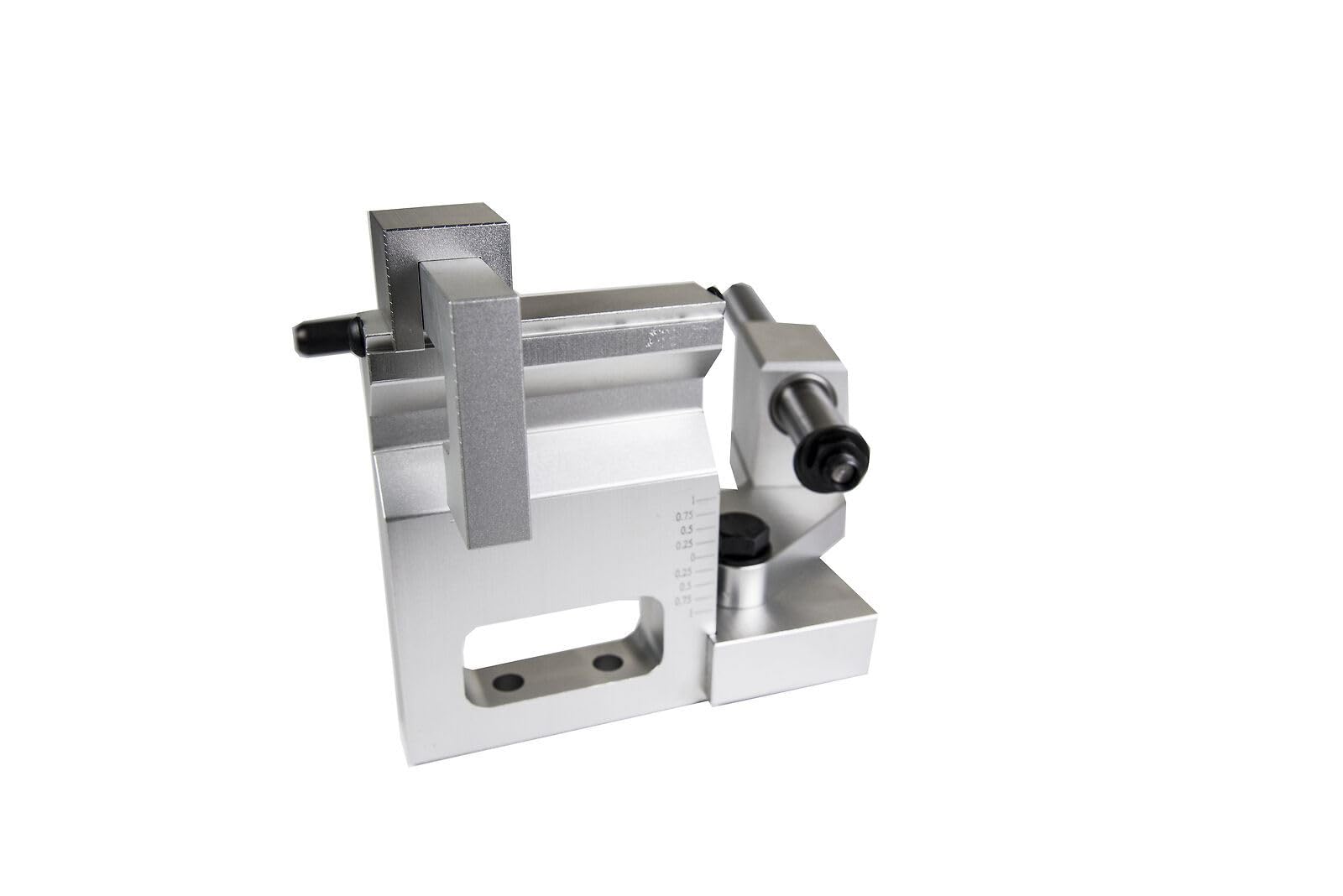 Jeremywell Herramienta profesional industrial para perforar y prensar tubos y tubos, hecha de aluminio, resistente, para ángulo de 0-50 grados, muescas de 3/4 a 3 pulgadas de orificio redondo de tubo