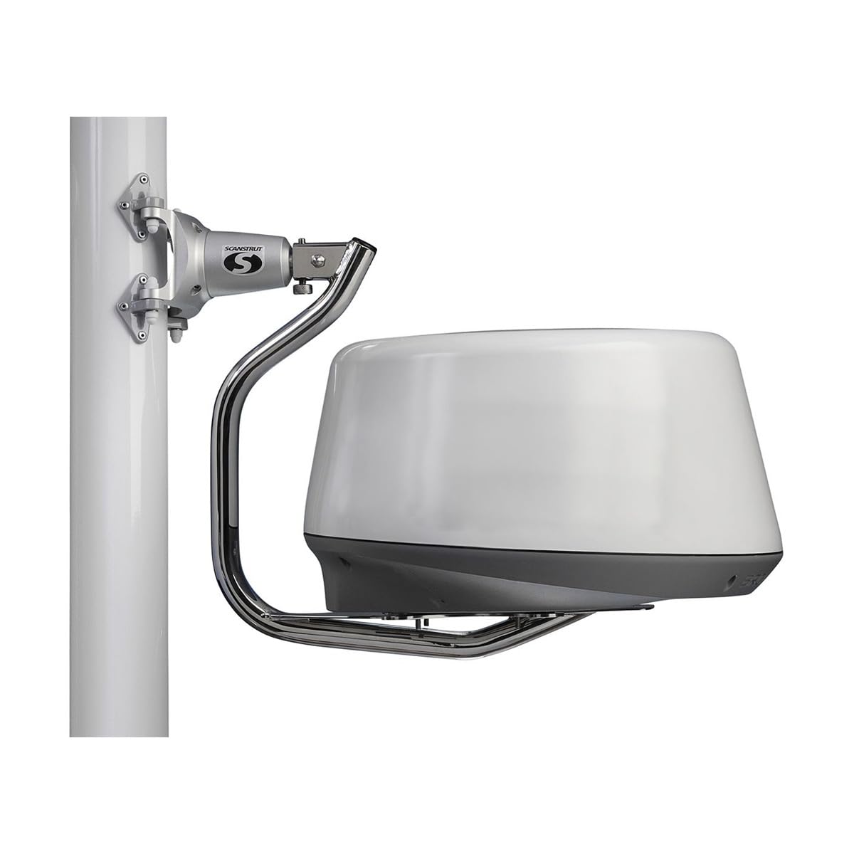 Scanstrut LMM-1 Self-Leveling Radar Mount for 2kW/4kW Raymarine, Garmin, and Navico BR24/3G/4G Radomes - Mast-Mounted
