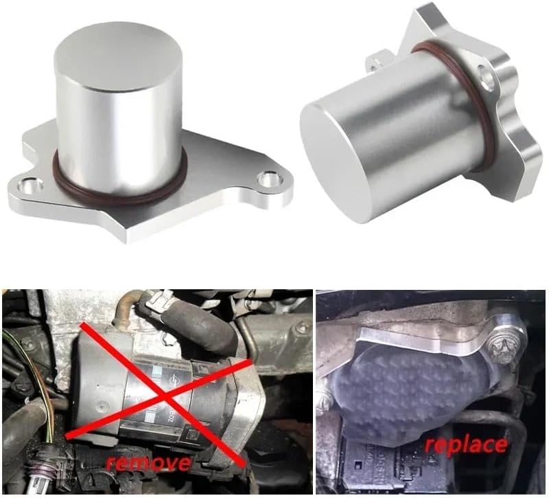 Adapter plate for Opel for Vauxhall for Saab 2.0, 2.2 DTI TiD engines with an electric valve