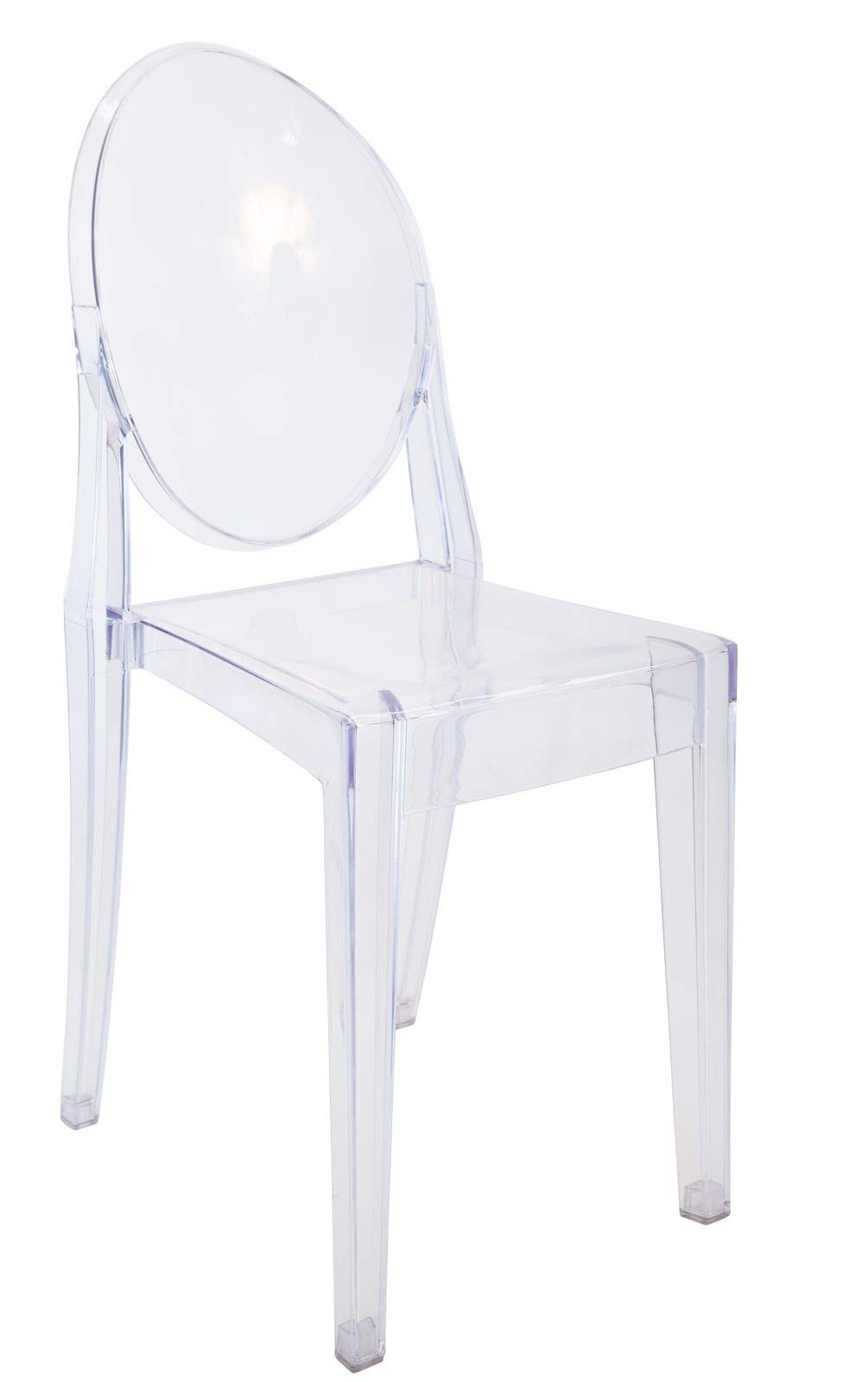SK Designer Living Replica Louis Ghost Victoria Chair | Clear