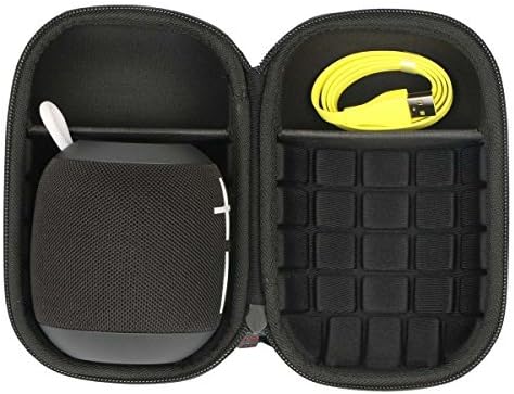 khanka Hard Travel Case Replacement for Ultimate Ears UE Wonderboom 1/2/3/4 Portable Waterproof Bluetooth Speaker (Black) - Image 2
