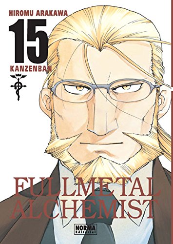 Portada del tomo 15 de Fullmetal Alchemist de Hiromu Arakawa
