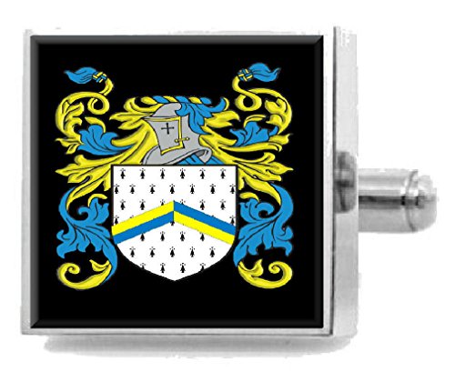 Clip para Corbata con Escudo de Armas de Inglaterra de Harvie England y Estuche Grabado