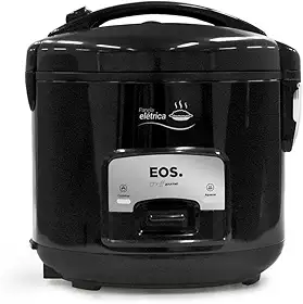 Panela Elétrica de Arroz Eos 5 Xícaras Preta Epa05p 110v