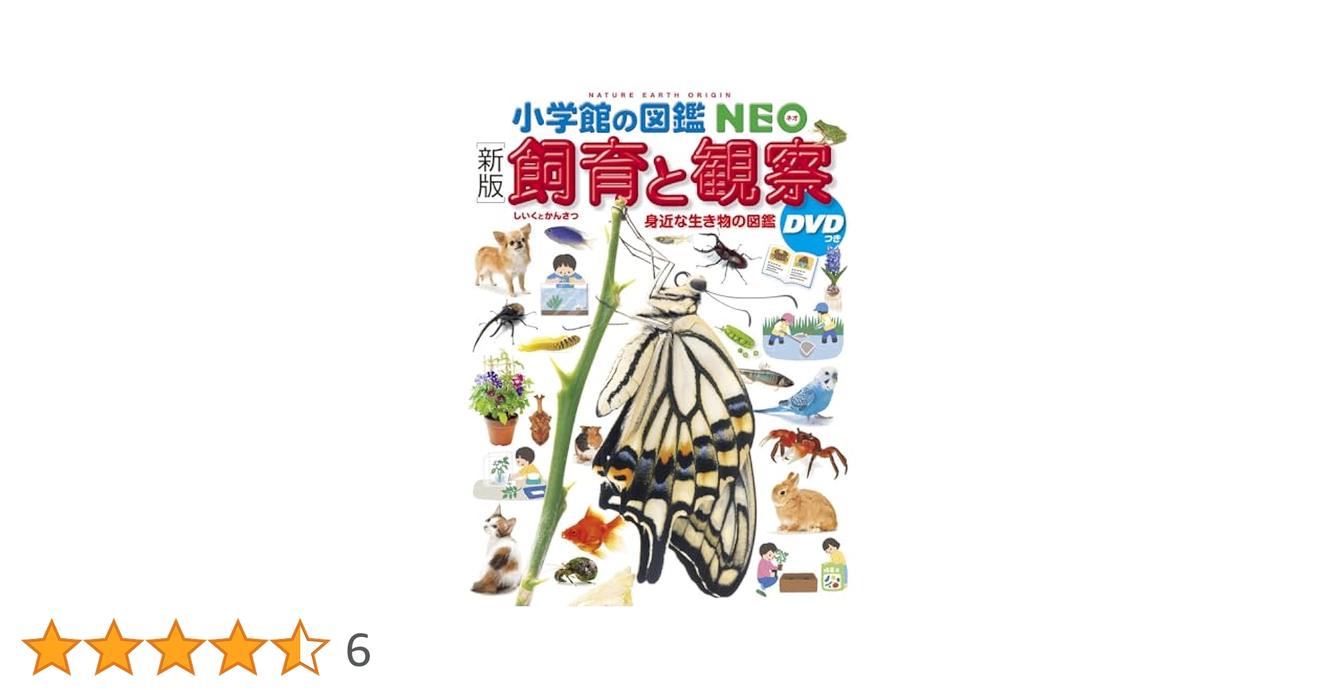 新版］飼育と観察 DVDつき (小学館の図鑑NEO 15) | 筒井学
