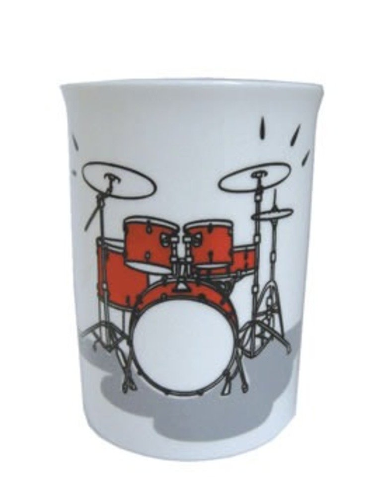 The Music Gifts Company "Drum Set Bone China Mug
