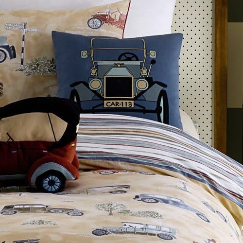 Vintage Cars Square Cushion