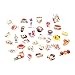 kanggest.Autocollants pour Enfant Bullet Journal Pochoir Accessoires pour Bricolage Stickers Autocollants carnet Décor-Nourriture