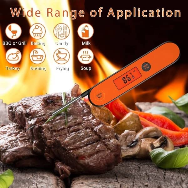 Review Sweet Dwelling Instant Read Digital Meat Thermometer with