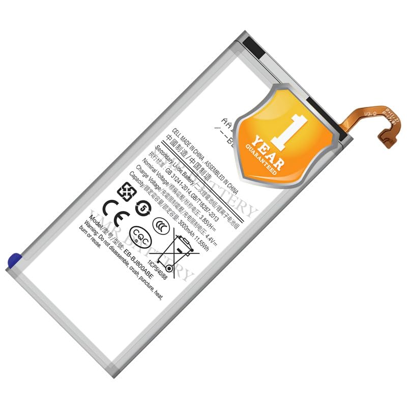 Image of Original EB-BJ800ABE Battery Compatible for Samsung Galaxy A6 (2018) SM-A600F | J6 (2018) SM-J600F | On6 (SM-J600GF) - (3000mAh) - 1 Year Warranty K7