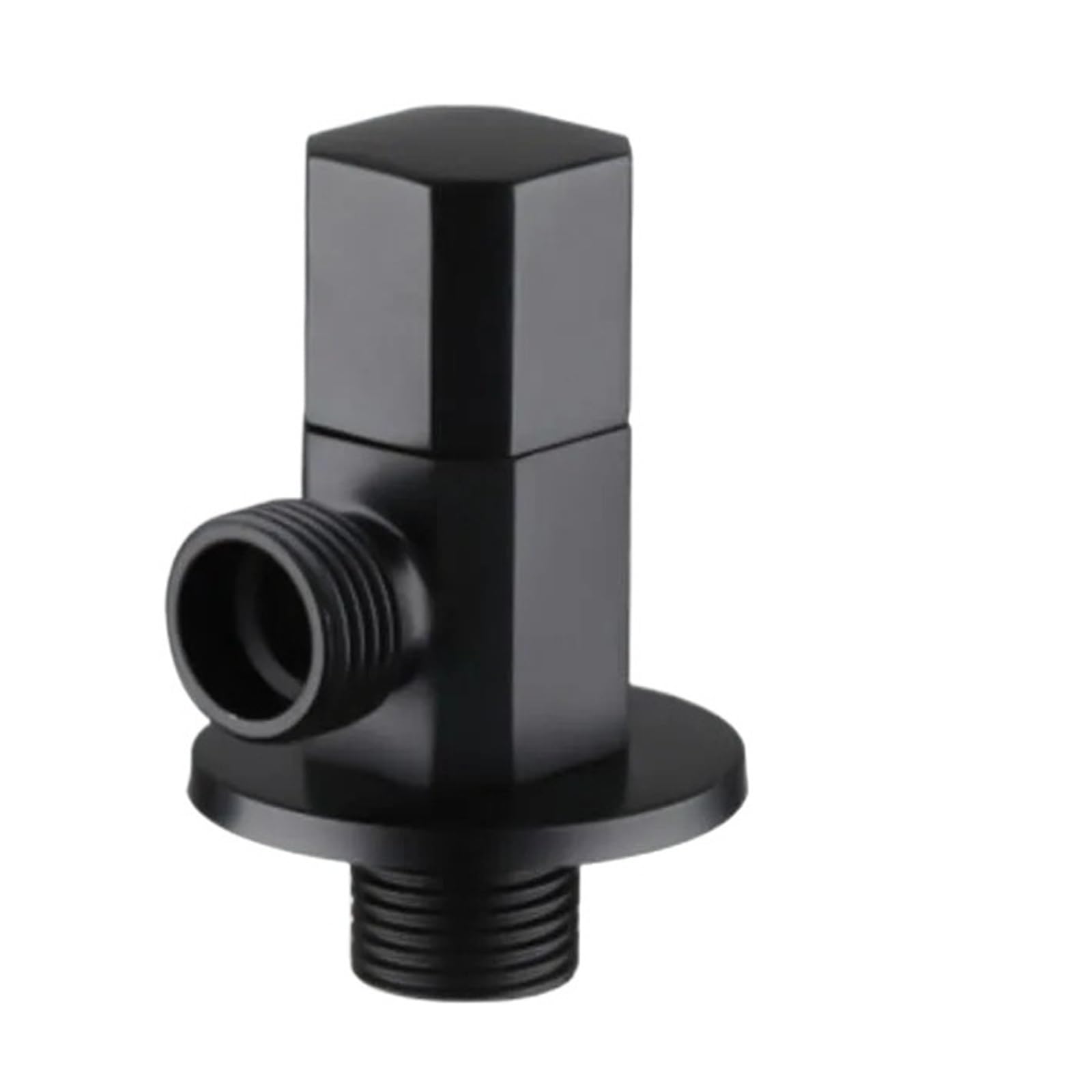 Bvhisehp A Matte Black Brass Ngle Valve Cold Hot Water Stop Valve For Kitchen Bathroom Toilet
