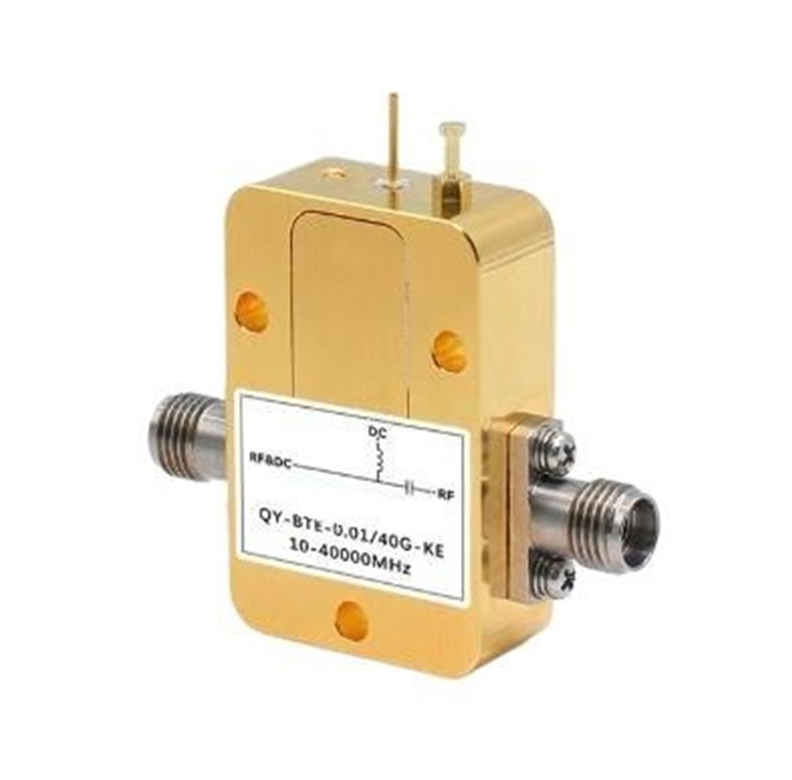 Conector hembra de 2,92 mm Filtro de compensación de bloqueo de CC de 0,01 a 40 G