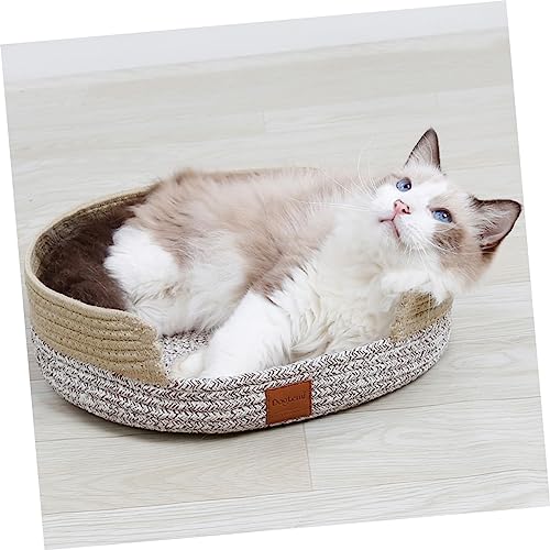 VANZACK Almofada Para Arranhar Gatinho Ninho Para Animais De Estimação Tapete De Dormir Para Animais