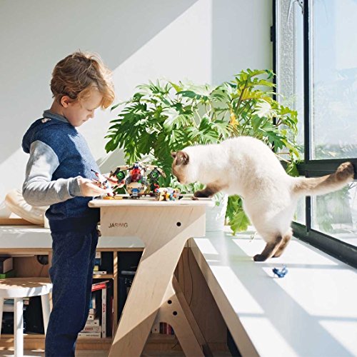 Image of My First Standup Kids Desk, Teach Healthy and Active Study Habits Early, The Desk That Grows Up with Your Kids, Suited for Ages 6 to 12 Years, Easy No-Pinch Adjustments in 1.5 inch Increments