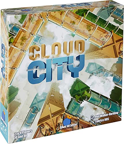 Blue Orange Cloud City Board Game- Family or Adult Strategy