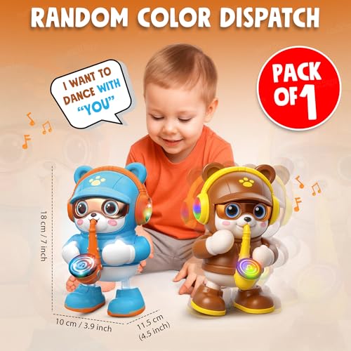 Image of Zest 4 Toyz Musical Toys for Kids Toys with Light & Sound Toys and Swinging Motion Crawling Baby Toy Birthday Gift for Kids Boys and Girls 12 Months+