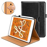 DTTO iPad Mini 5th Generation 2019 Case, [Noble Series] Leather Folio Cover Case with Apple Pencil...