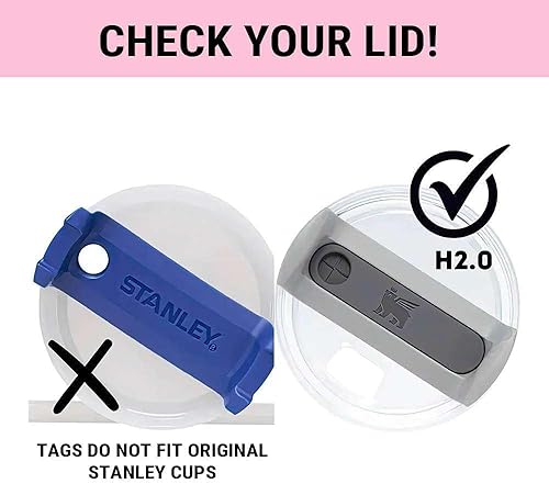 Miniatura 4 de LASFOUR Placa de nombre personalizada de Stanley Cup de 40 onzas  30 onzas, placa de nombre de flor de nacimiento en vaso, etiqueta de nombre