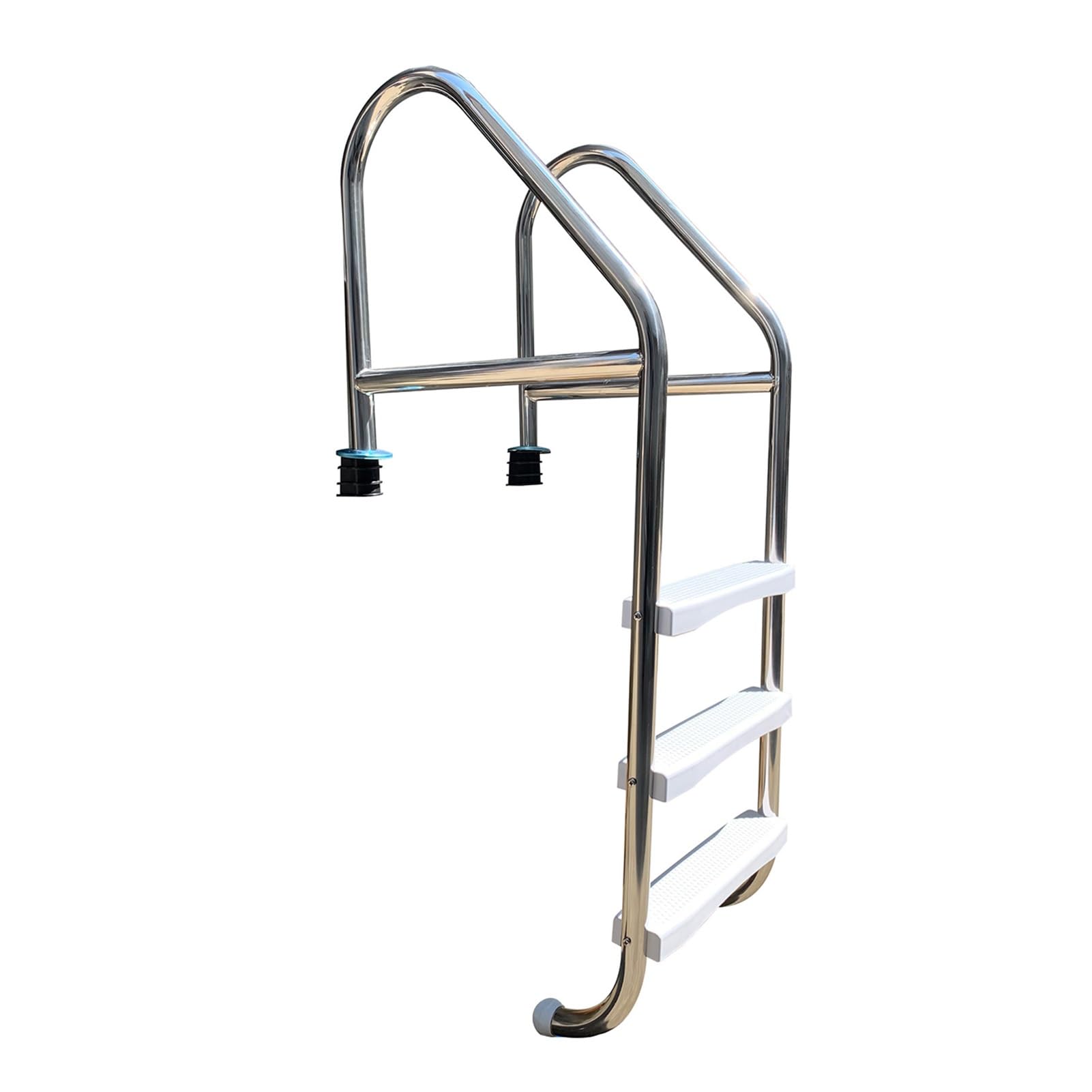 Pasamanos de Seguridad para Piscinas de Acero Inoxidable, soporta hasta 250 kg, solución Duradera de Entrada y Salida para Piscinas Interiores y Exteriores.