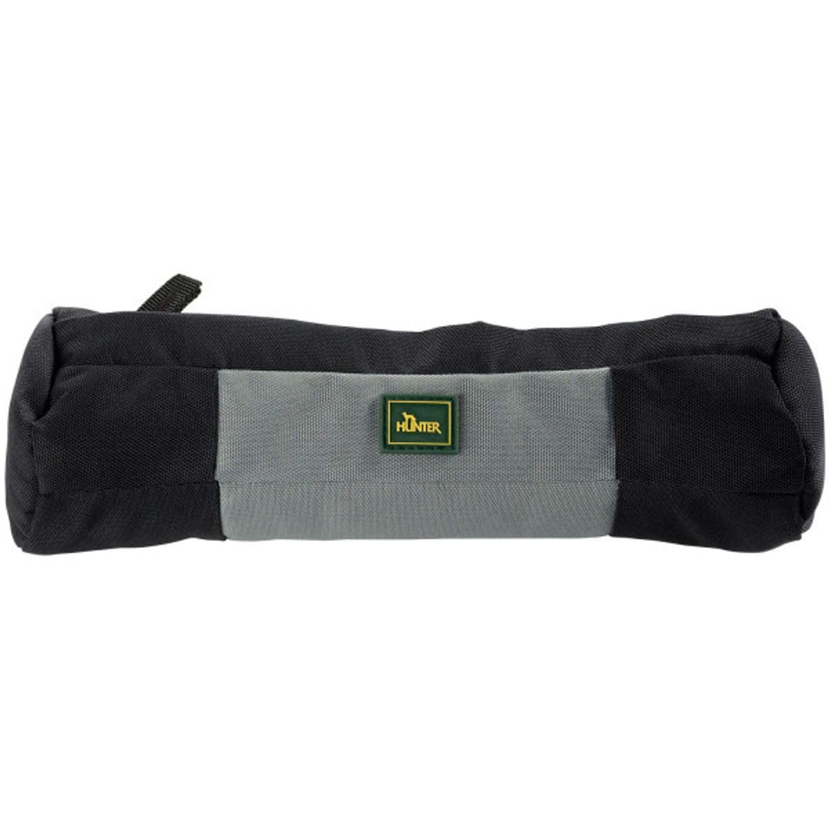 HUNTER Trainer Snack Dummy, Trainings-Dummy zum Apportieren lernen, befüllbar mit Snacks, zahnfreundlich & gepolstert, mit Reißverschluss, maschinenwaschbar, Farbe: grau, Größe: 25 cm