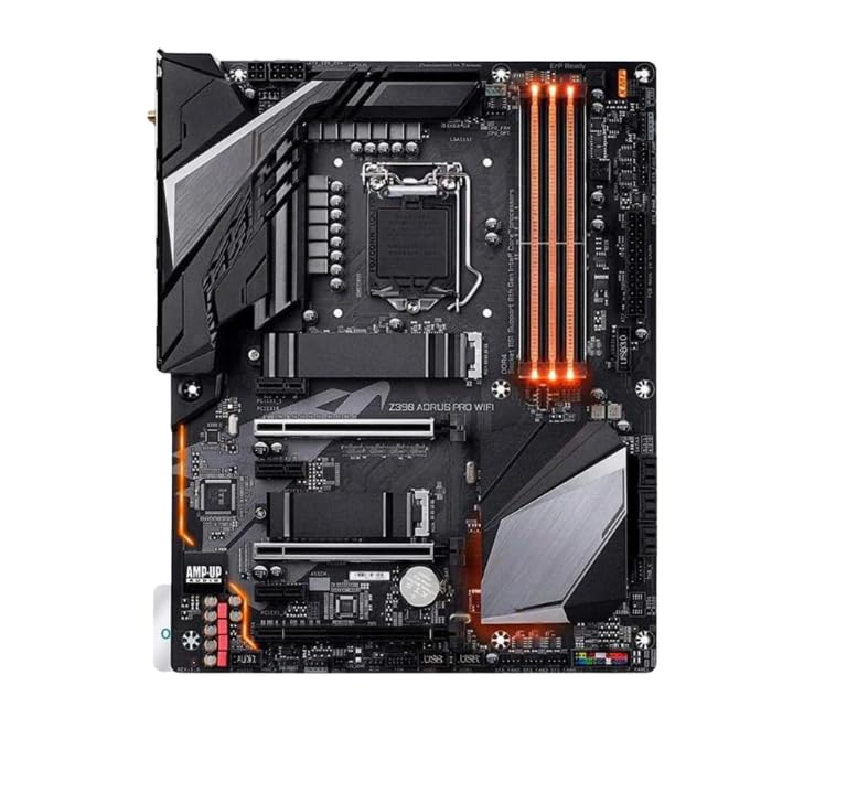 Placa-Mãe ATX LGA1151 Z390 AORUS PRO com Wi-Fi Integrado, Dual M.2