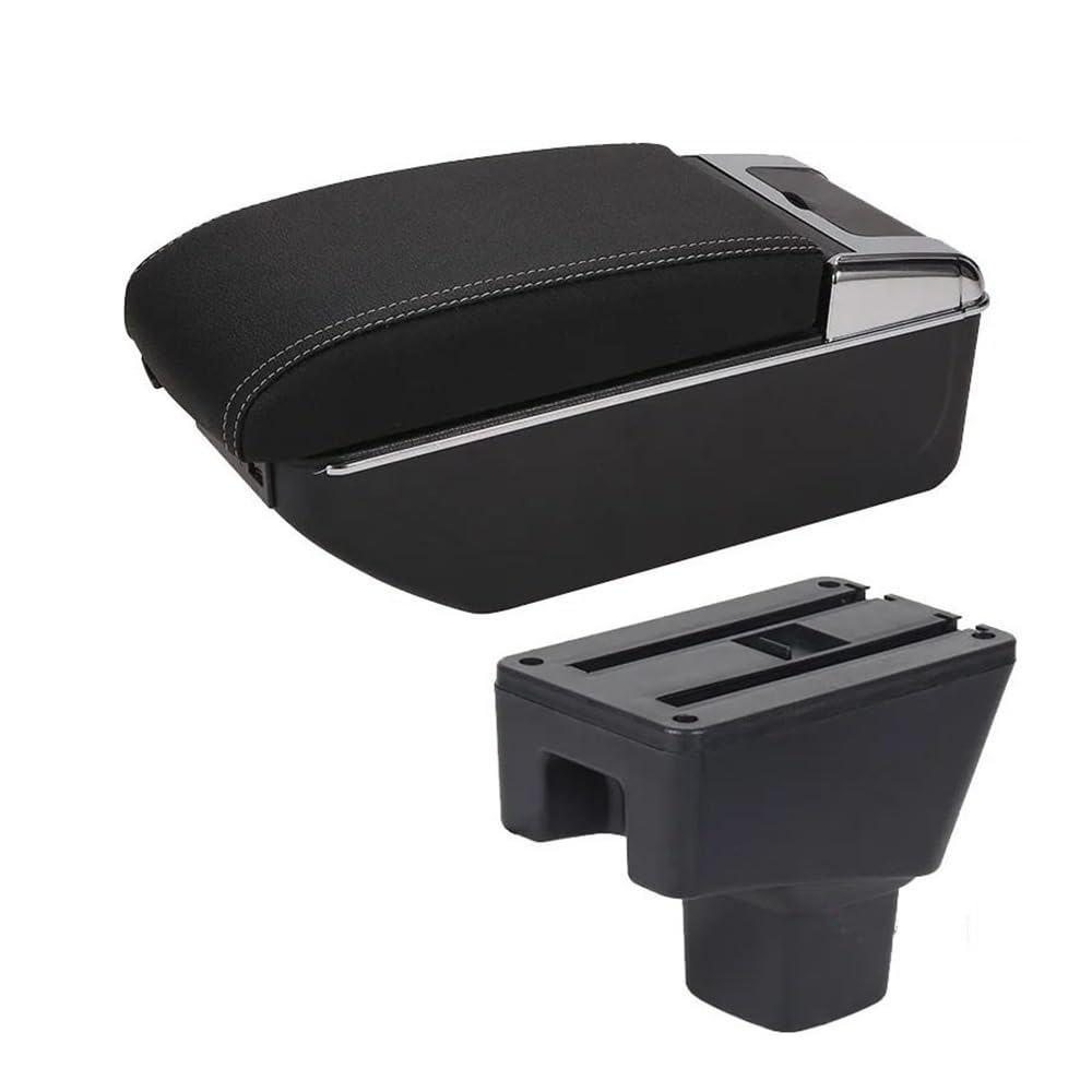 Aierdeyp B3 Black White 7Usb Car Armrest Box For Suzuki For Sx4 Car Armrest Box