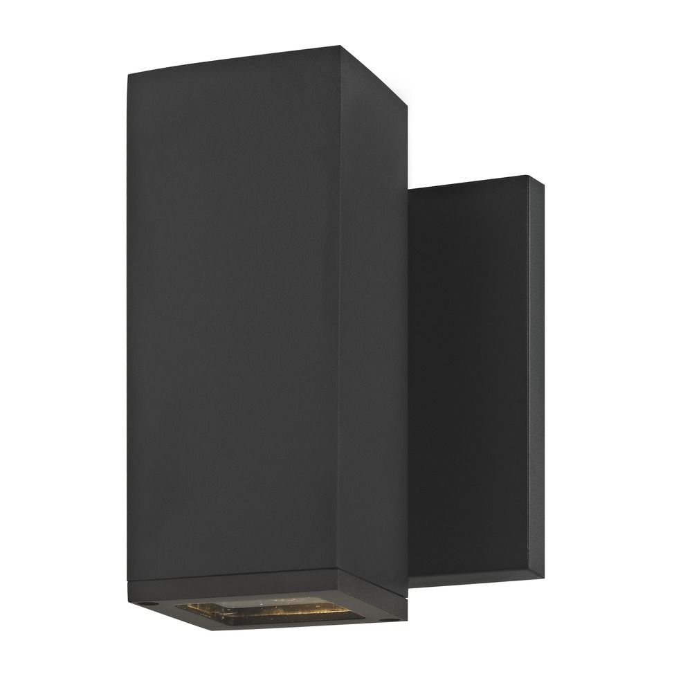 Black Outside Wall Light Square Cylinder Down Light : Amazon