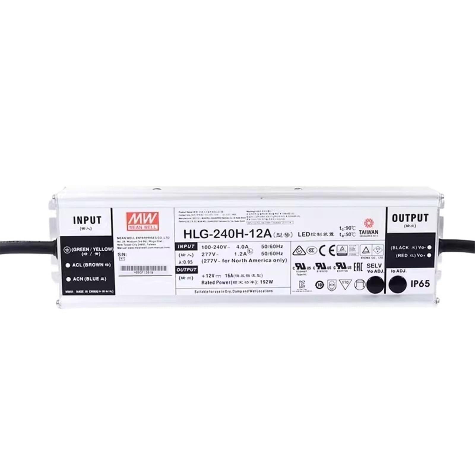 Alimentation de Commutation HLG-240H 240W pour vos installations LED - 5